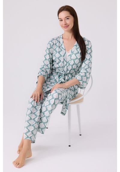 Pierre Cardin Kadın Mavi Pijama Takımı Pc8905-s-v1 Mavi