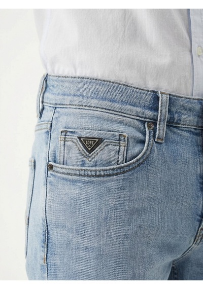 LOFT Oscar Relaxed Tapered Erkek Pantolon Lf2043868 Q1.v1 Denim