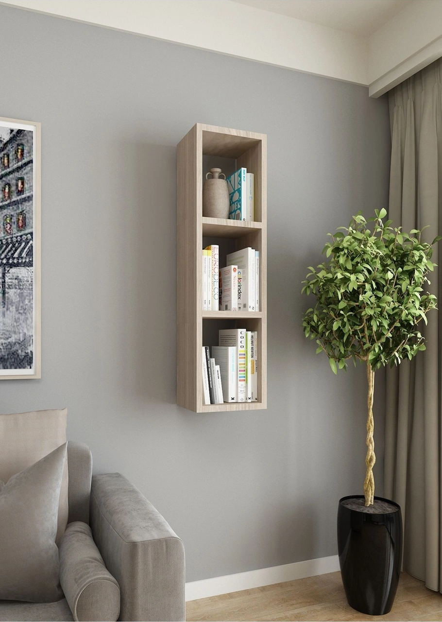 Duvar Rafı Tek Kitaplık 90 Cm Mobilya Cordoba Cordoba