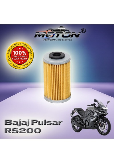Bajaj Pulsar Rs 200 Uyumlu Yağ Filtresi - A Kalite