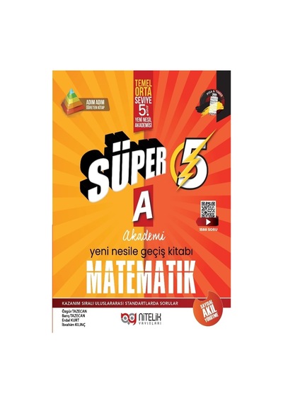 Nitelik Süper 5. Sınıf Matematik A Yeni Nesile Geçiş Kitabı