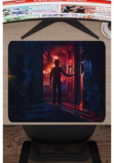 Stranger Things 2 V4 48x40 Xl Gaming Kauçuk Kaymaz Taban Mouse Pad Fare Altlığı