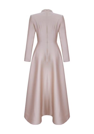 Senna Rosebud Dress Nude Nude