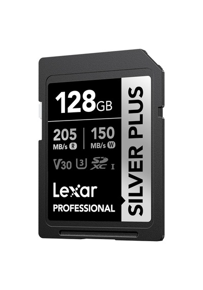Lexar Professional 128gb 205 Mb/s Silver Plus Sd Hafıza Kartı