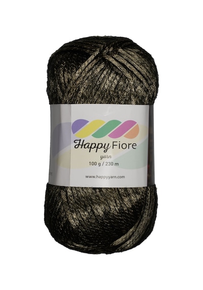 Happy Fiore Parlak Örgü İpi 100gr / 230mt Yünlü El Örgü İpliği - Bakır
