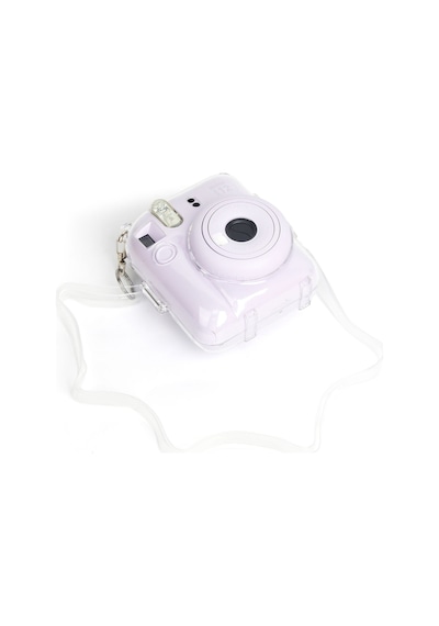 Instax Mini 12 Makine Uyumlu Şeffaf Koruyucu Kılıf-forsıbp079