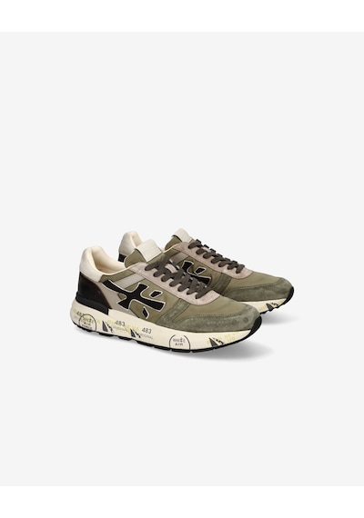 Premiata Sneakers Mick 7720 Açık Yeşil - Gri