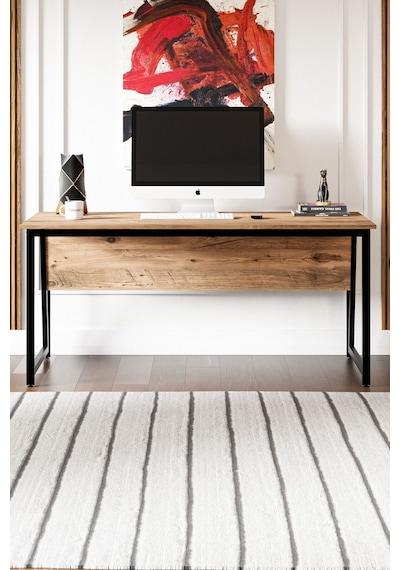 Ms2 Çalışma Masası,ofis Masası - 70x160 Cm - Çam Ms2 - 160 - Çam