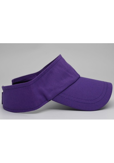 Uv Koruyuculu Unisex Siperlikli Mor Tenisci Şapka Mor