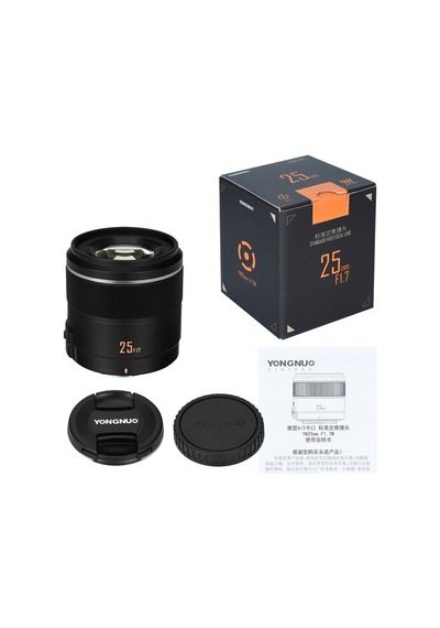 Yongnuo YN25MM F1.7 Prime Micro Four Thirds Lens