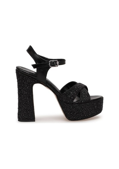 Ayakkabı Fuarı Elit Fls053-451c Kadın Platform Ayakkabı Siyah