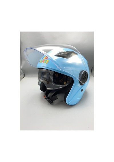 Açık Kask Çocuk Mavi