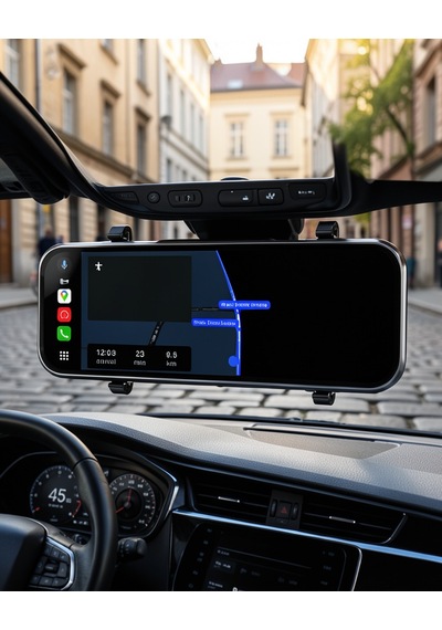 Dokunmatik Ayna Carplay Araç Kamera Ekranı Ön Arka Kayıt Destekli 10.2"