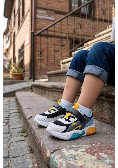 Fort Rory Cool Anatomik Rahat Sneaker Erkek Çocuk Ayakkabı Siyah