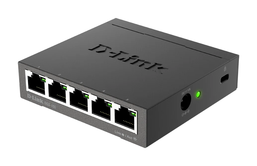 D-lınk Dgs-105/e 5-port Gıgabıt Swıtch