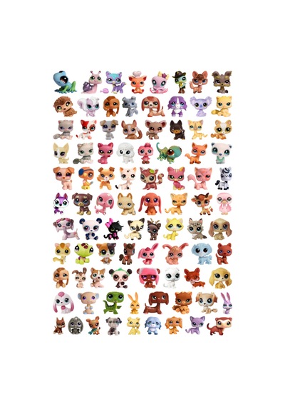 89 Adet Sevimli Hayvanlar Sticker Seti - Etiket Seti Scrapbook Bullet Journal Çok Renkli