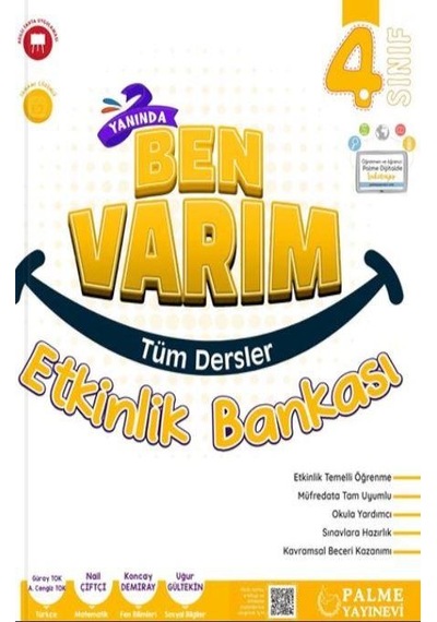 Palme 4.sınıf Tüm Dersler Etkinlik Bankası Yanında Ben Varım Yeni