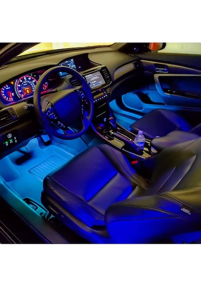 Honda Civic Fc5 Sese Duyarlı Ayak Altı Led Aydınlatma Fs