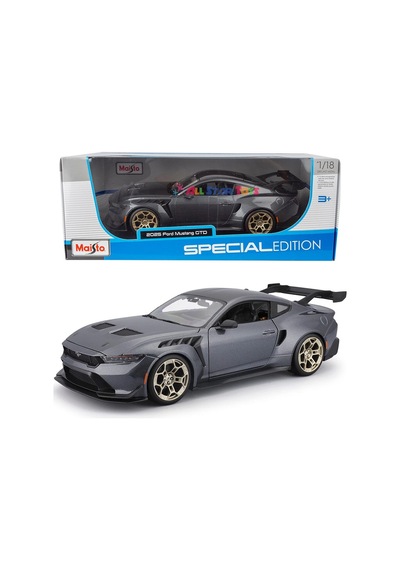Maisto Ford Mustang Gtd 5.2l V8 Coupe 2025 Mavi 1/18 Model Araba