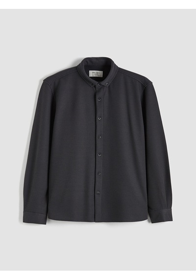 Lcw Vision Antrasit Slim Fit Erkek Gömlek
