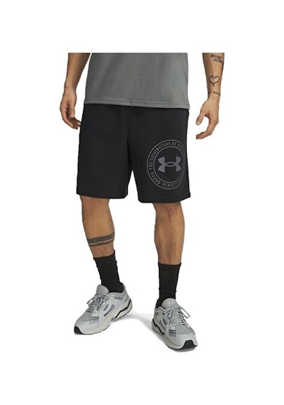 Under Armour Ua Rival Lw Graphic Shorts Erkek Günlük Şort 6014689-001 Siyah Siyah