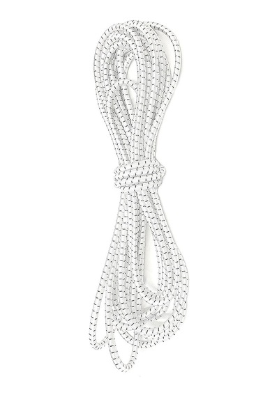 Desenli Beyaz Simli 5 Metre 2 Mm Yuvarlak Lastik