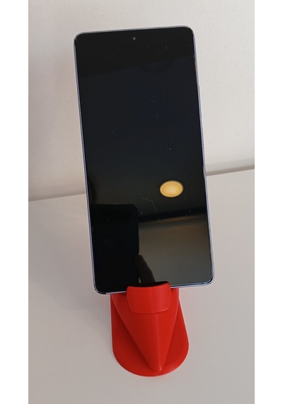 Masaüstü Telefon Standı Topuklu Ayakkabı Kırmızı