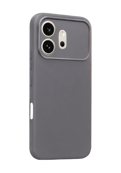 Honor 600 Uyumlu Kılıf Esnek Premium Yumuşak Silikon Telefon Kılıfı Kapak Gri