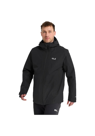 Jack Wolfskin Stonetrail 3in1 Erkek Mont C-jaca66291e50v37 Siyah