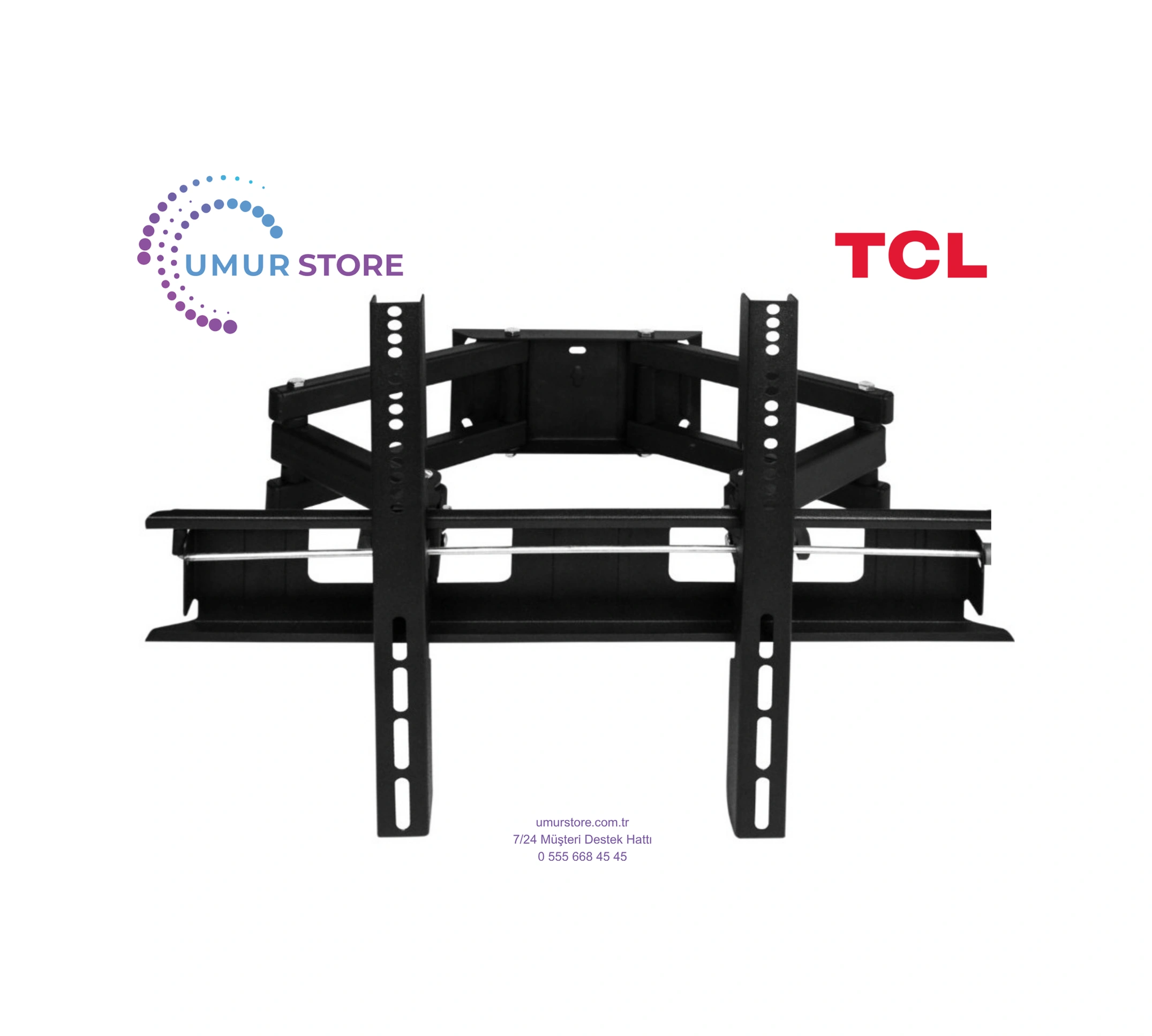 Tcl 55s540 Uyumlu 42 - 55 - 65 - 75 İnç Lcd Led Ekran Tv Hareketli Askı Aparatı