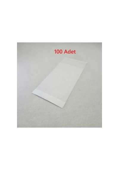 Demlik İçi Çay Filtresi Körüklü Kapaklı Çay Süzgeci Boş Demlik Poşeti Bonesi 9x20 Cm 100 Adet 100