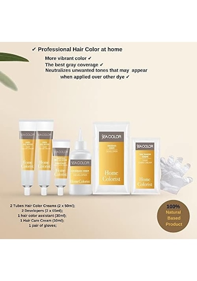 Sea Colorist Set Saç Boyası 8.37 Sahara
