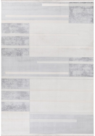 Bienal Vl Saçaklı Modern Dokuma Halı,yüksek Kalite Oturma Odası,salon,mutfak Halısı 8701a-gri