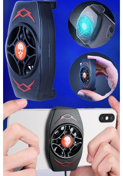 Cep Telefonu Soğutucu Fan Kablolu 4-6.7 Inch Telefonlar İle Uyumlu Tel Soğutucu Usb Li