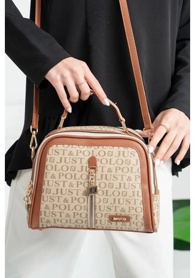 Just Polo Kadın Omuz Çantası 6011mh Kum Camel 66984053
