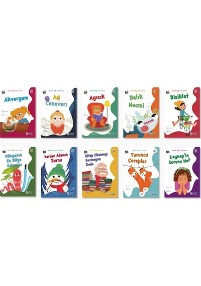 Neşeli Öyküler Serisi - 10 Kitap + Değerlendirme Eki