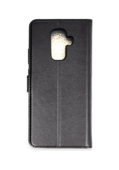 Samsung Galaxy Uyumlu - A6 Plus 2018 Kılıf Trend S Plus Kapaklı Kılıf - Siyah
