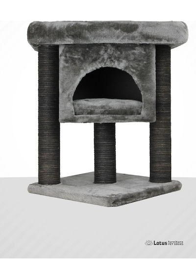 Lotus Furniture Pet Series İzmir Tırmalamalı Kedi Evi
