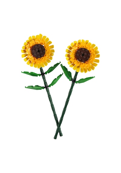LEGO® Botanicals Ayçiçeği 40524 – 8 Yaş ve Üzeri Çocuklar için 2 Ayçiçeği İçeren Yaratıcı Oyuncak Yapım Seti (191 Parça)
