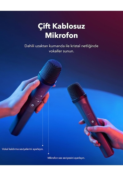 Anker Soundcore Rave 3 Aı Karaoke Bluetooth Hoparlör - A31a3