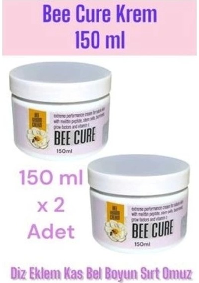 Bee Cure Krem Rahatlatma Bakım Kremi 150 Ml X 2 Adet