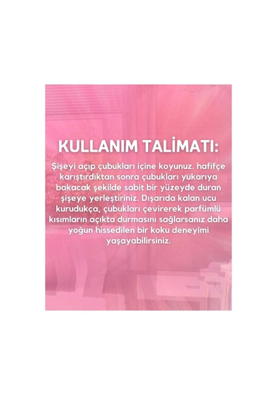 Bebek Pudralı Bambu Çubuklu Oda Kokusu Bambu Kokusu Baby Powder 100ml