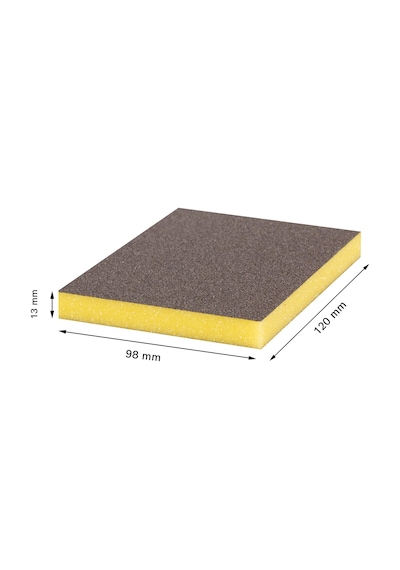 Bosch Expert S473 Standart Taban 98 X 120 X 13 Mm, İnce  - 2608901172