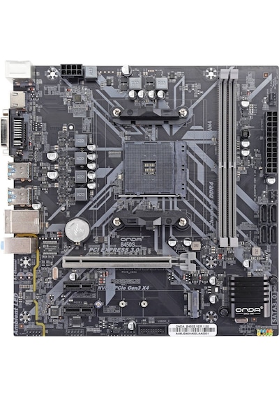 Arktek Alpha Force, Ak-b450m Eg, 2xddr4, M.2, D-sub, Dvı, Hdmı, Am4 Soket Anakart