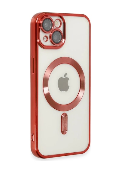 Apple İphone 14 Plus Kılıf Kross Magneticsafe Kapak - Kırmızı Standart