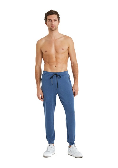 Erkek Eşofman Altı 70307 - Denim Mavi