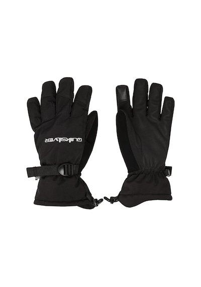 4Riders Quiksilver Mission Glove Erkek Eldiveni, Siyah, Beden M