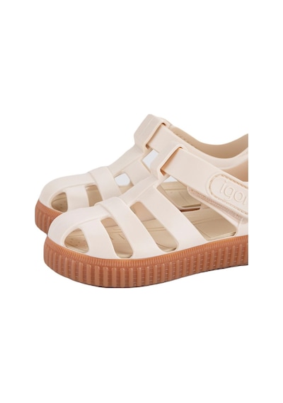 İgor Igor S10291-079 Nico Caramelo Unisex Çocuk Sandalet Krem