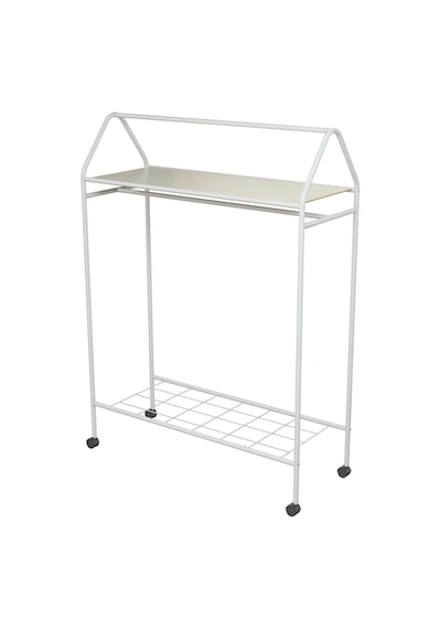 Metallica Concept Tekerlekli Home Hanger Askılık Ayaklı Askılık Beyaz