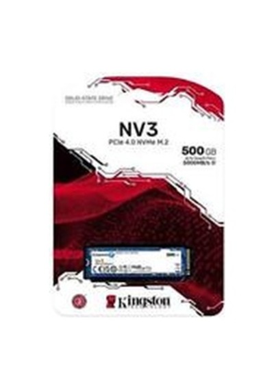 Kingston 500gb Nv3 Pcıe 4.0 Nvme M.2 2280 Ssd Disk Snv3s-500g Ssd Disk